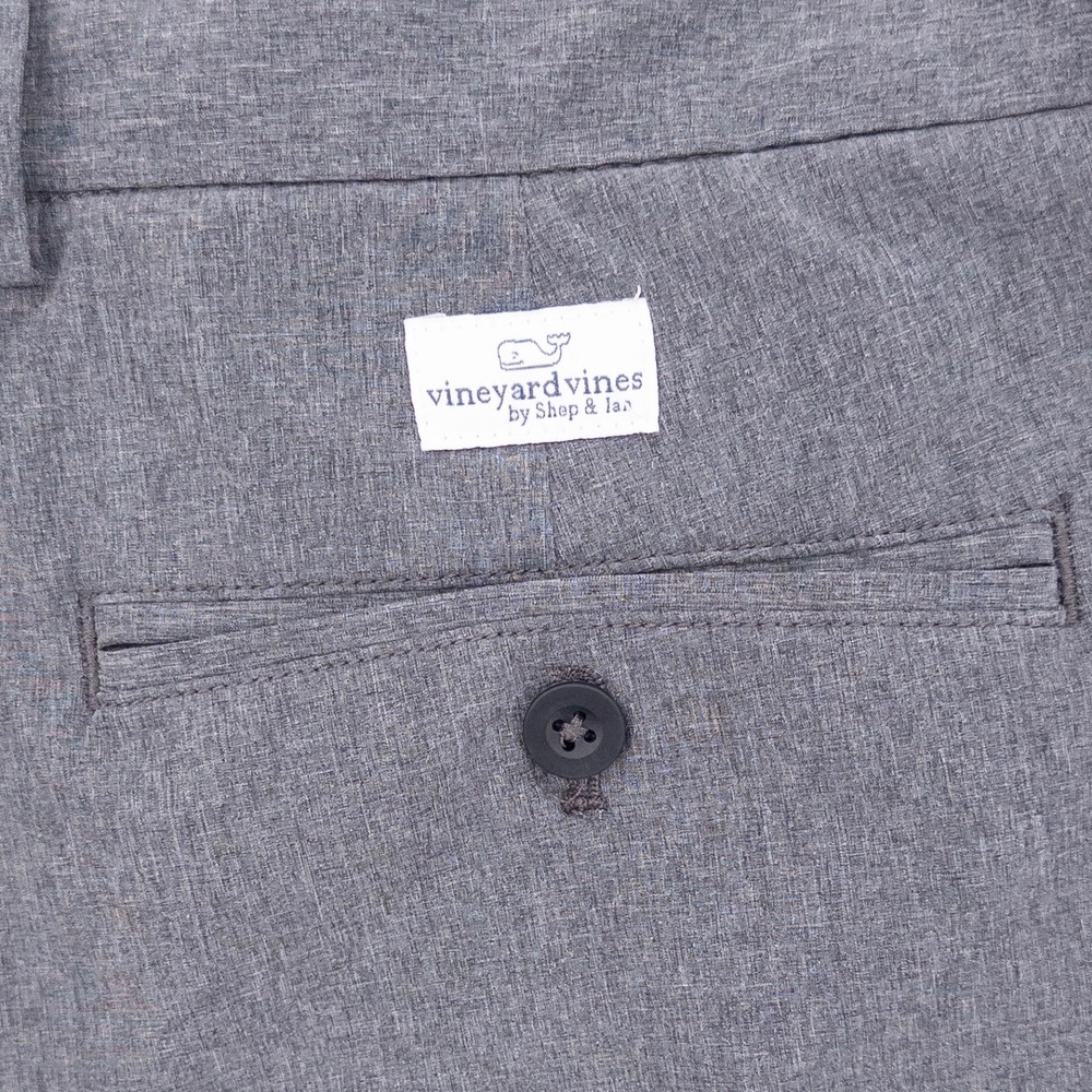 Vineyard Vines Performance Breaker Shorts Mens 38 Gray Stretch Excellent - Picture 5 of 8